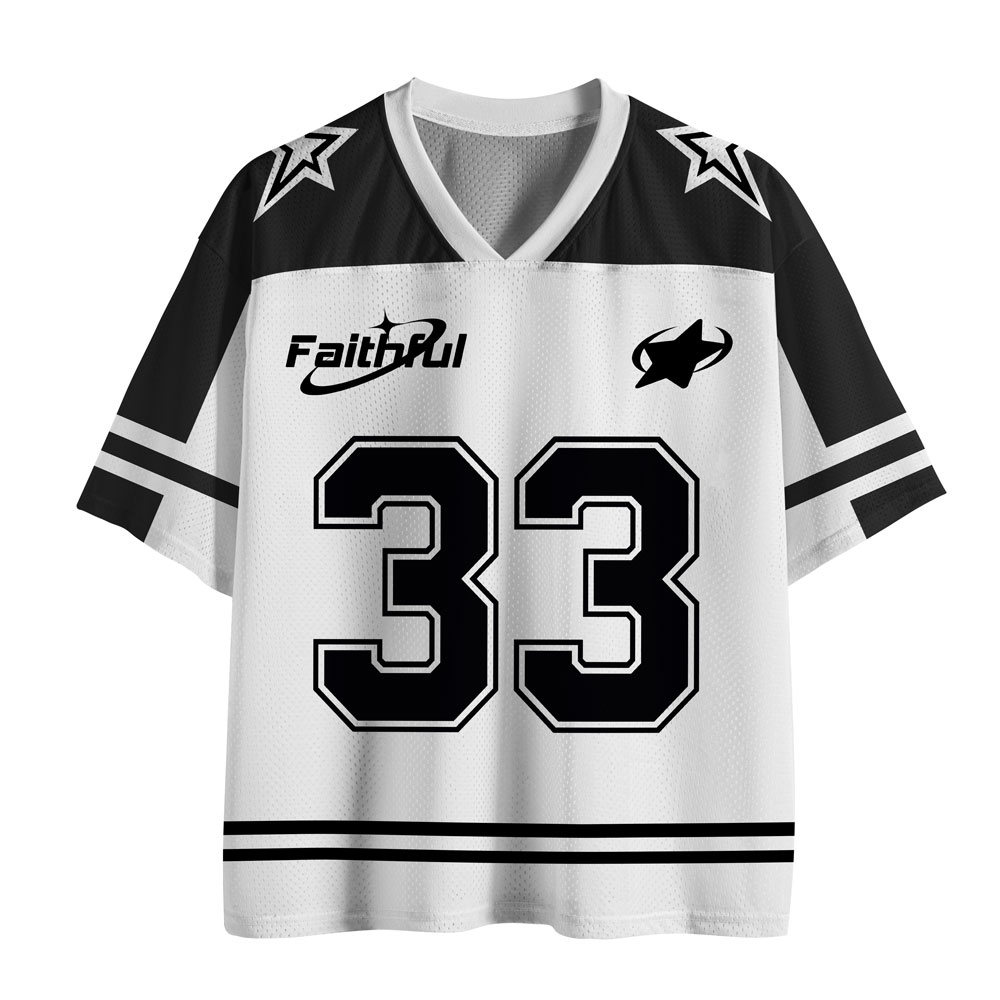 Fairh Hope Love Classic Christian Mesh Jersey