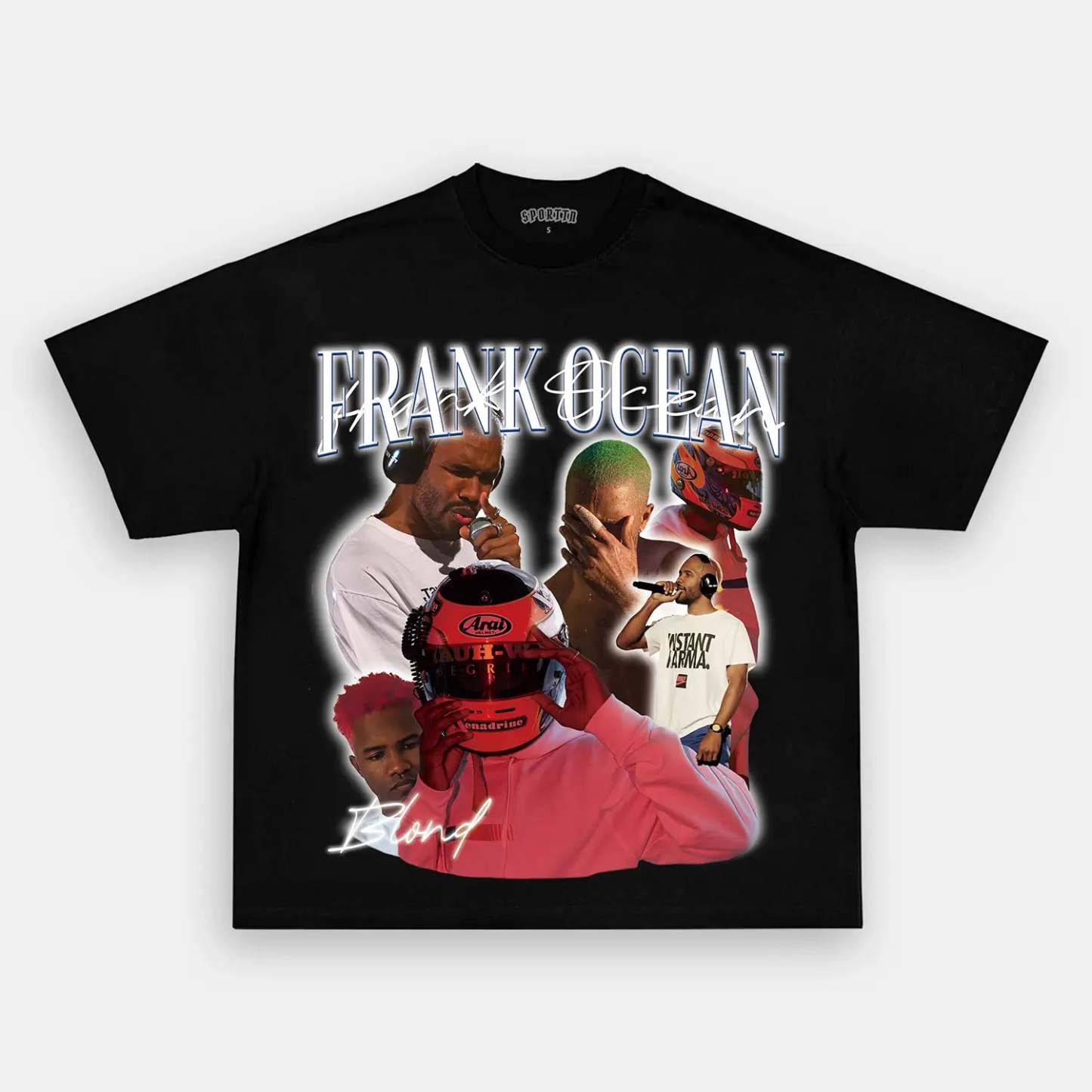 Unisex-Adult Ultra Cotton Washed T-Shirt Graphic Frank Ocean Tee 