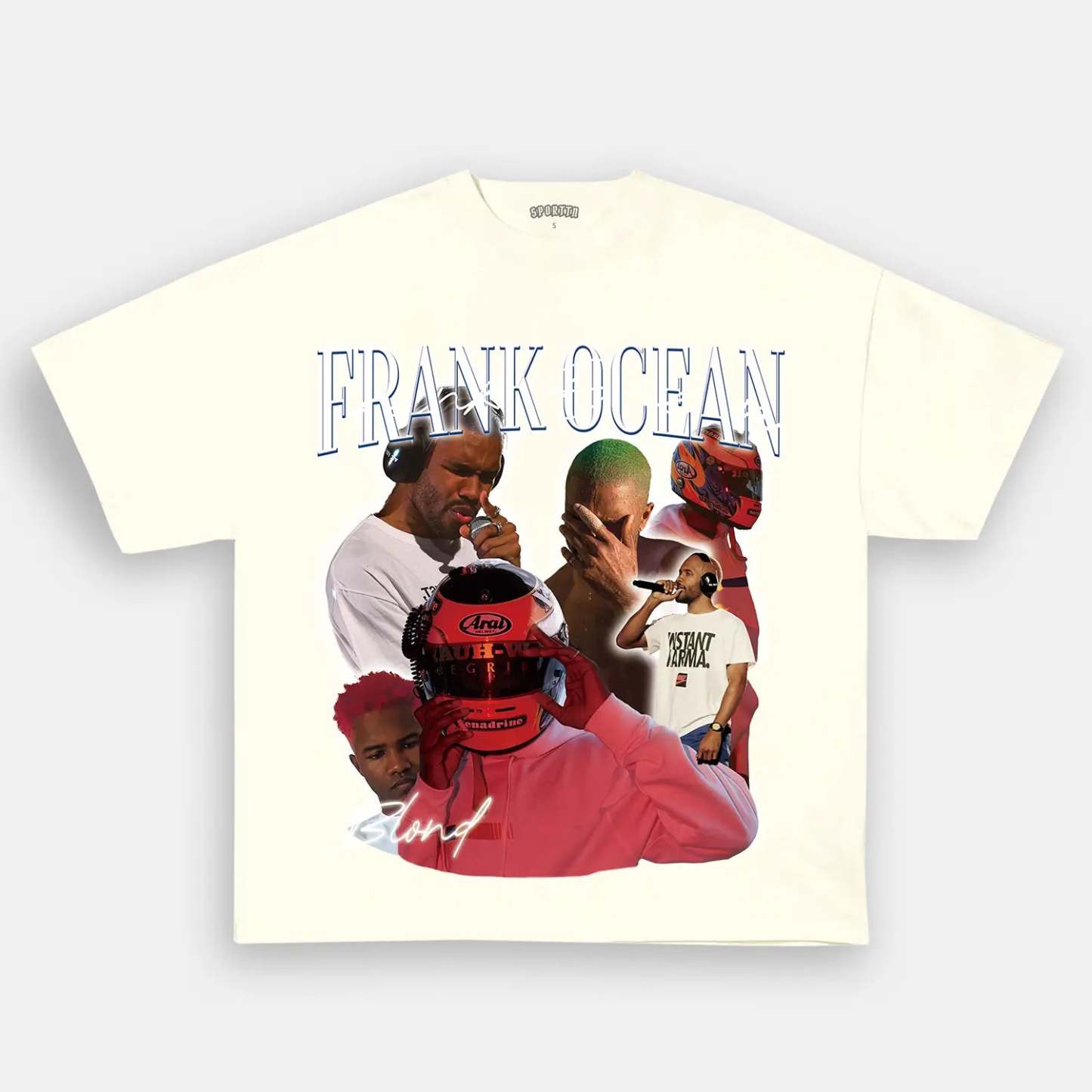 Unisex-Adult Ultra Cotton Washed T-Shirt Graphic Frank Ocean Tee 