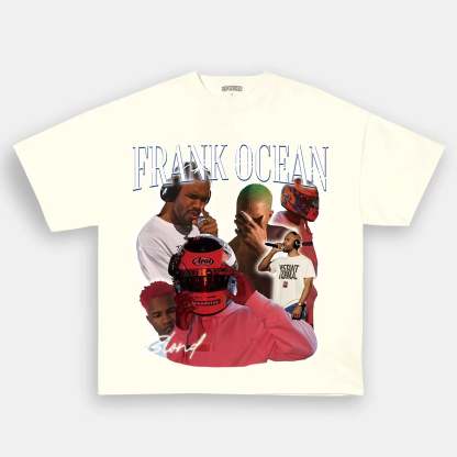 Unisex-Adult Ultra Cotton Washed T-Shirt Graphic Frank Ocean Tee 