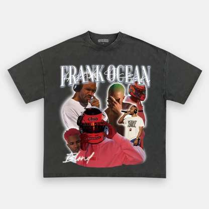 Unisex-Adult Ultra Cotton Washed T-Shirt Graphic Frank Ocean Tee 