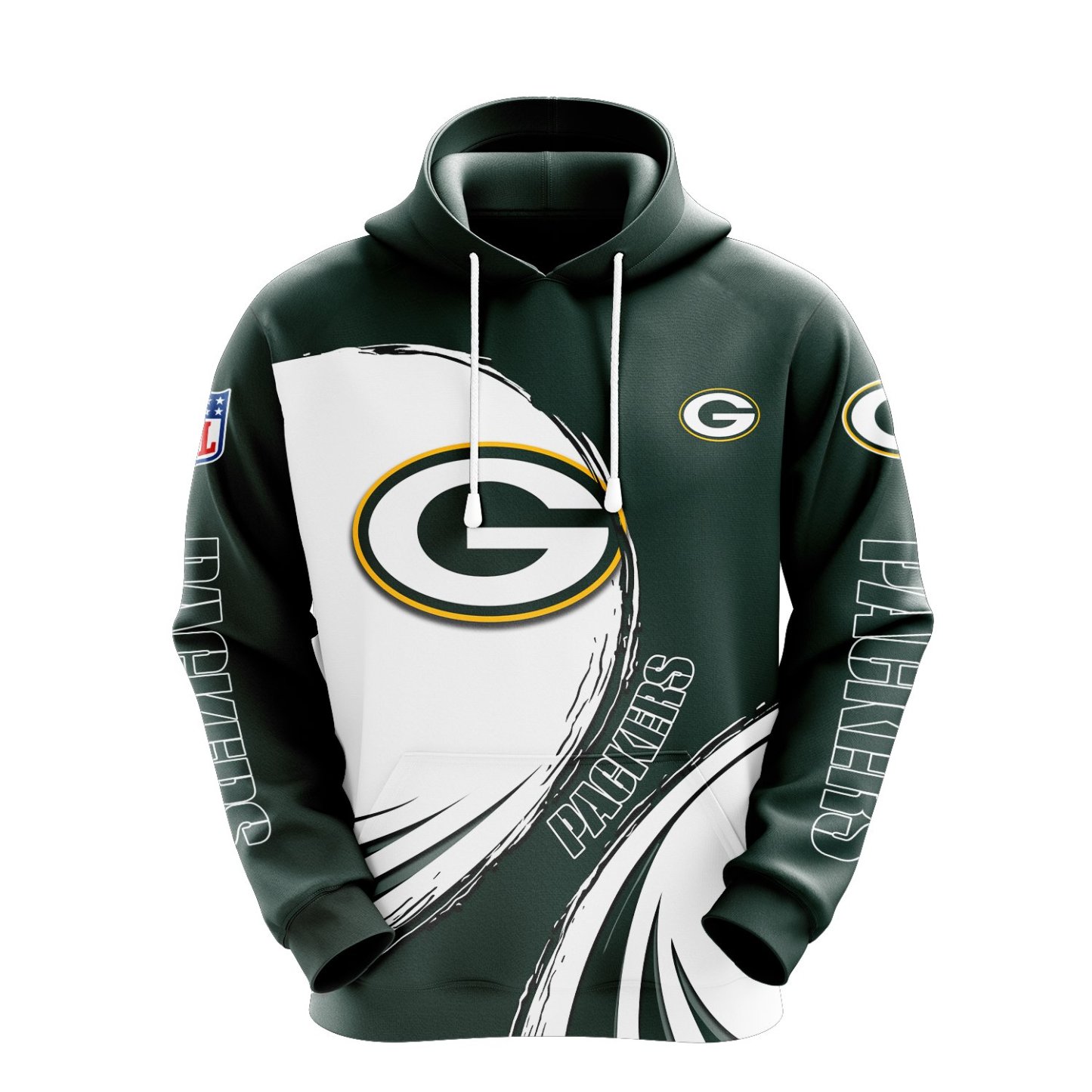 Green Bay Packers NFL Football Team Sport Hoodie Tracksuit
