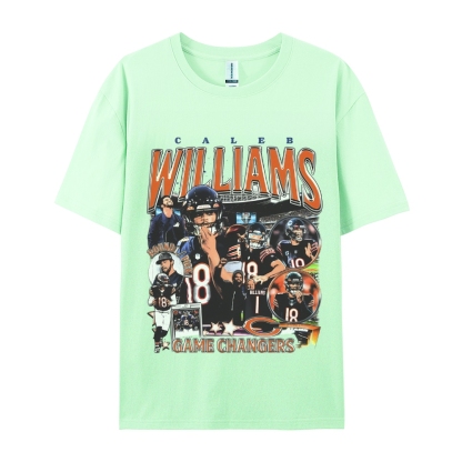 Unisex-Adult Ultra Cotton Washed T-Shirt Graphic CALEB WILLIAMS - BEARS TEE 