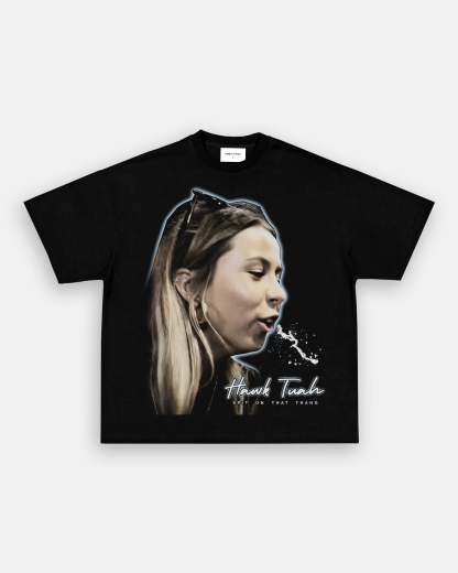 Unisex-Adult Ultra Cotton Washed T-Shirt Graphic HAWK TUAH TEE