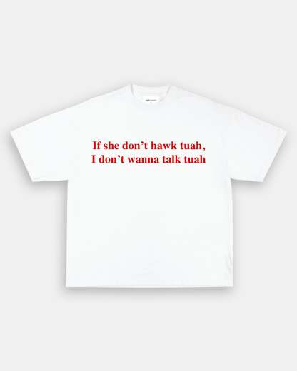 Unisex-Adult Ultra Cotton Washed T-Shirt Graphic HAWK TUAH V2 TEE
