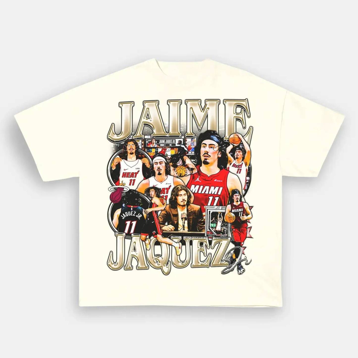 Unisex-Adult Ultra Cotton Washed T-Shirt Graphic  JAIME JAQUEZ JR TEE 