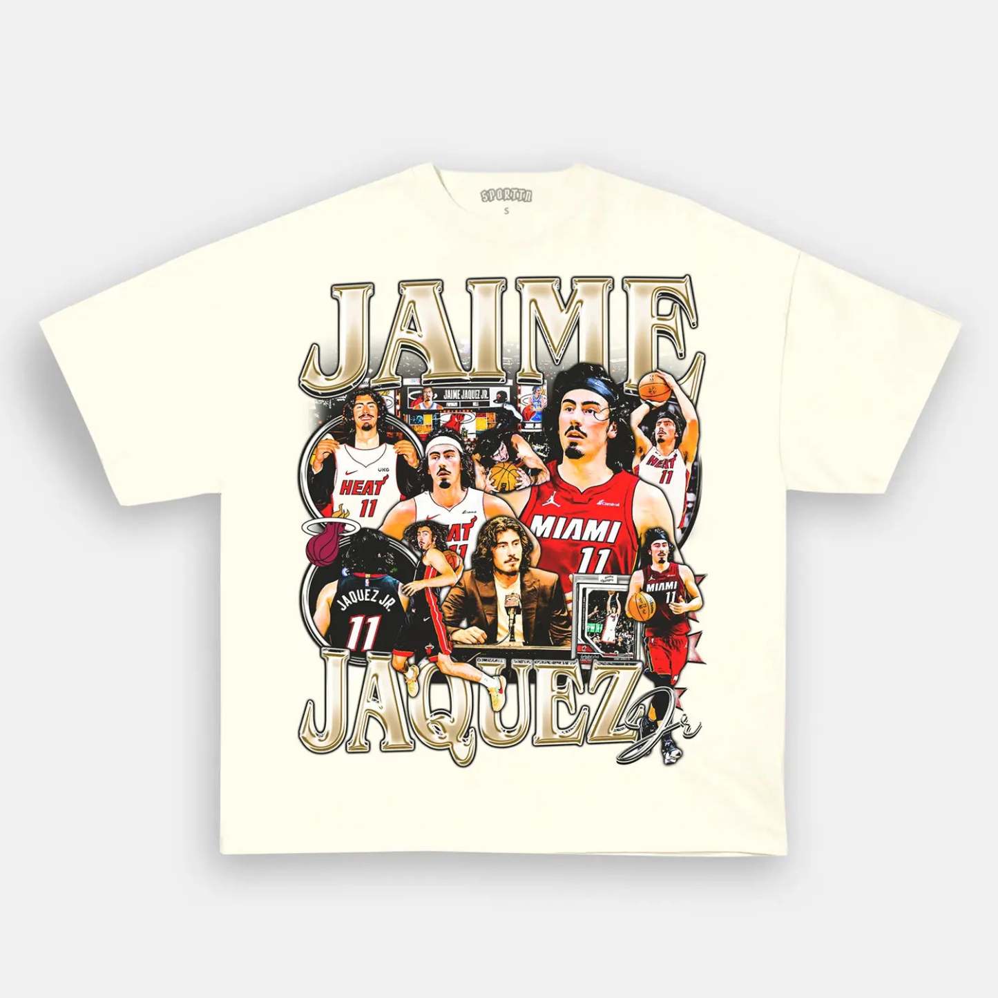 Unisex-Adult Ultra Cotton Washed T-Shirt Graphic JAIME JAQUEZ JR TEE