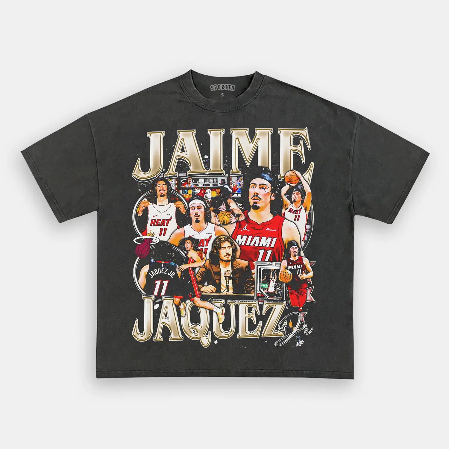 Unisex-Adult Ultra Cotton Washed T-Shirt Graphic  JAIME JAQUEZ JR TEE 