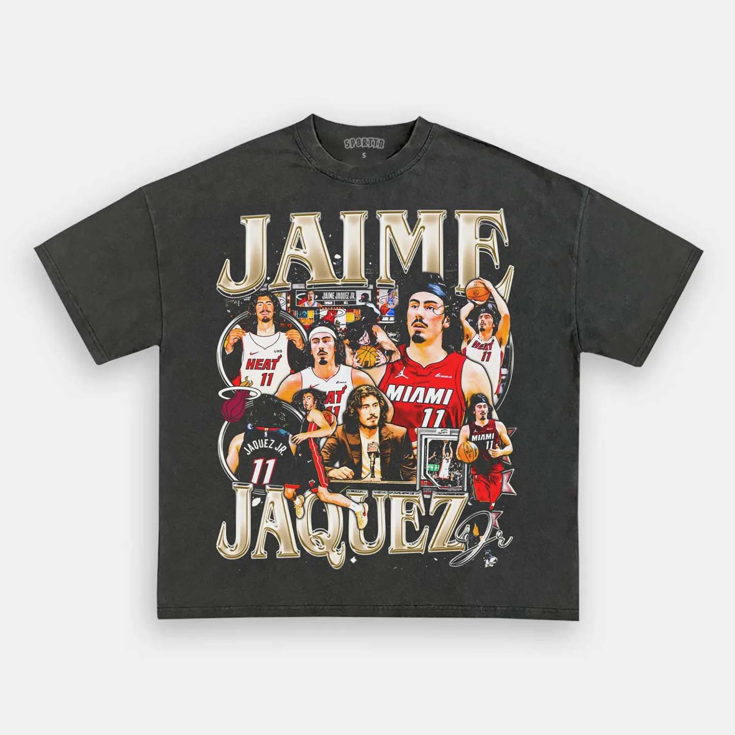 Unisex-Adult Ultra Cotton Washed T-Shirt Graphic JAIME JAQUEZ JR TEE