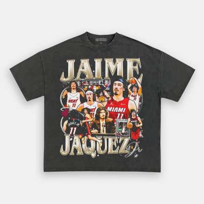 Unisex-Adult Ultra Cotton Washed T-Shirt Graphic  JAIME JAQUEZ JR TEE 