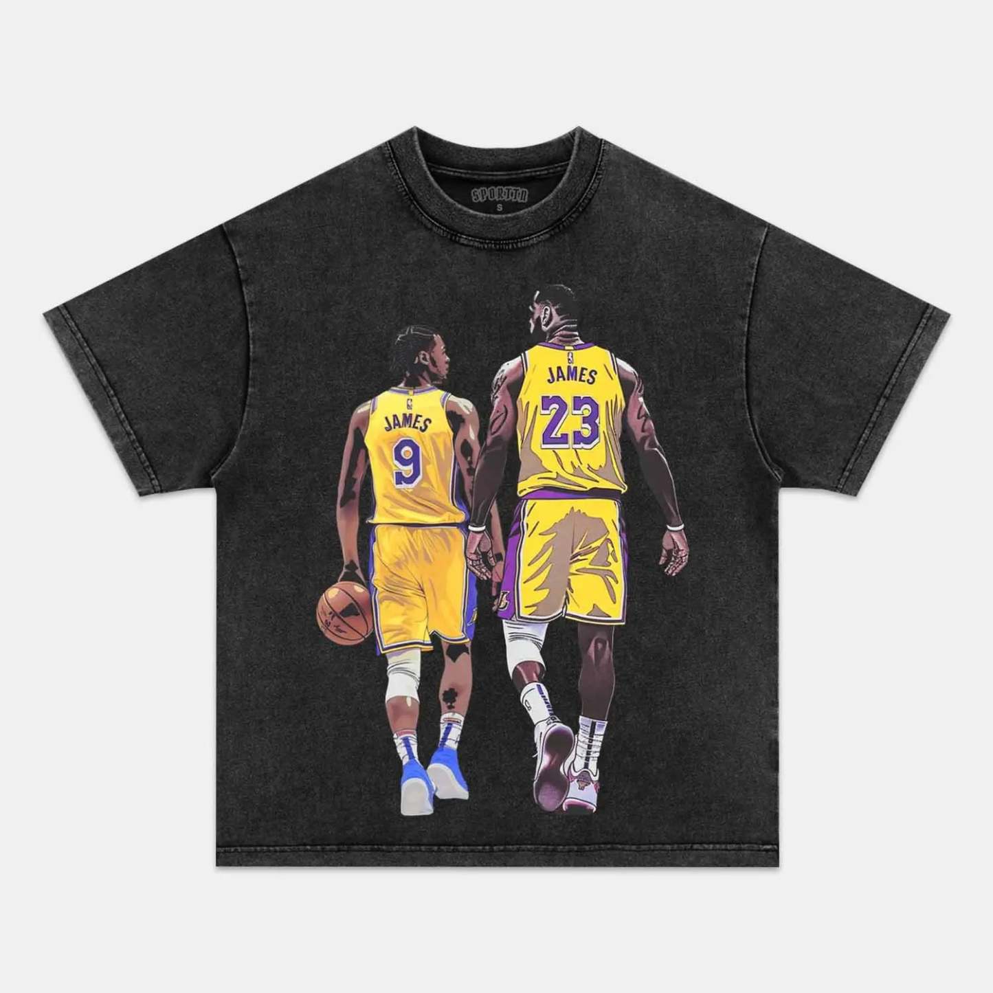 Unisex-Adult Ultra Cotton Washed T-Shirt Graphic JAMES BROONY 7.2-3 VINTAGE TEE