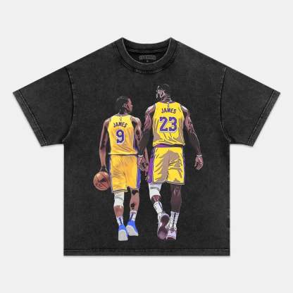 Unisex-Adult Ultra Cotton Washed T-Shirt Graphic  JAMES BROONY 7.2-3 VINTAGE TEE 