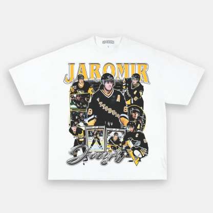 Unisex-Adult Ultra Cotton Washed T-Shirt Graphic JAROMIR JAGR TEE 
