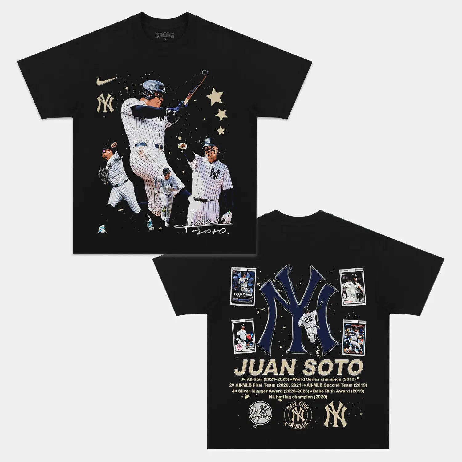 Unisex-Adult Ultra Cotton Washed T-Shirt Graphic  JUAN SOTO V3 TEE 