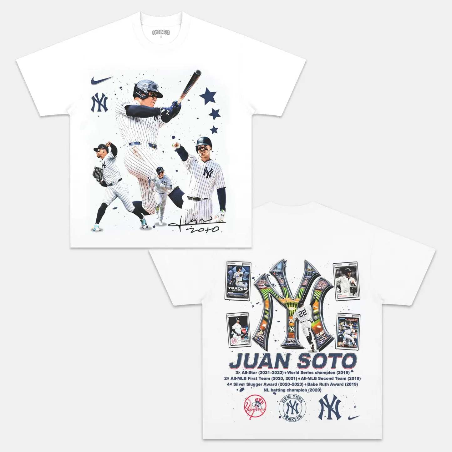 Unisex-Adult Ultra Cotton Washed T-Shirt Graphic  JUAN SOTO V3 TEE 