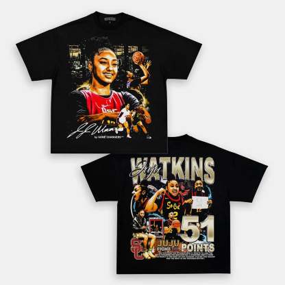 Unisex-Adult Ultra Cotton Washed T-Shirt Graphic  JUJU WATKINS TEE - [DS] 