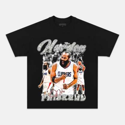 Unisex-Adult Ultra Cotton Washed T-Shirt Graphic  JAMES HARDEN  VINTAGE TEE 