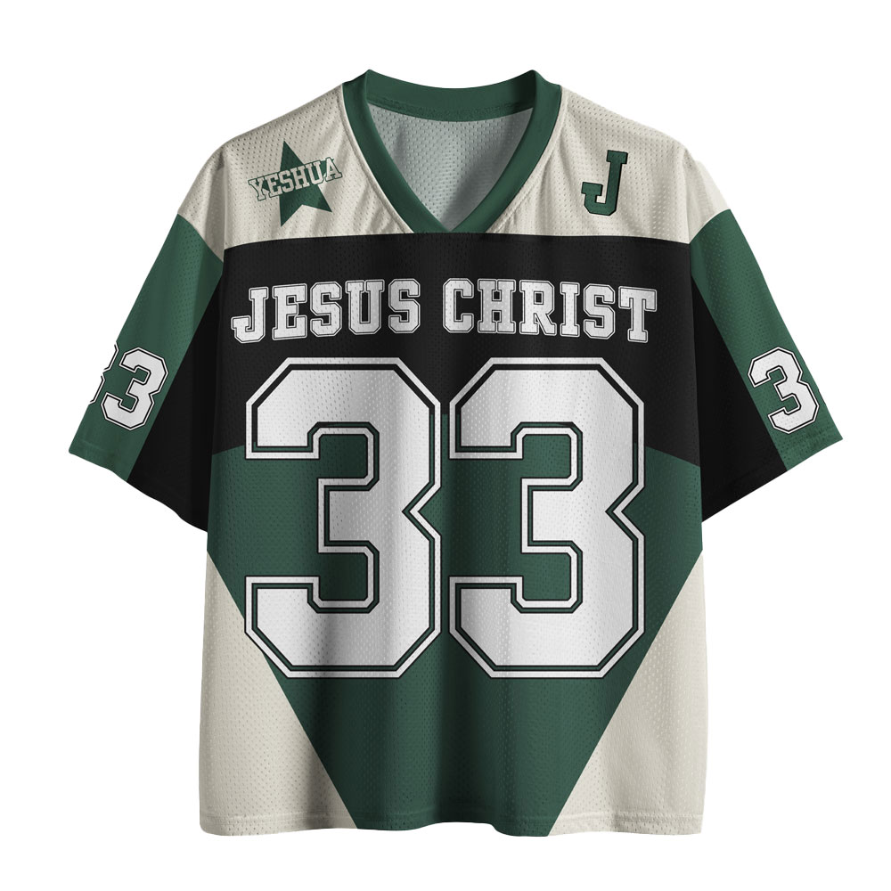Jesus 33 Christian Mesh Jersey