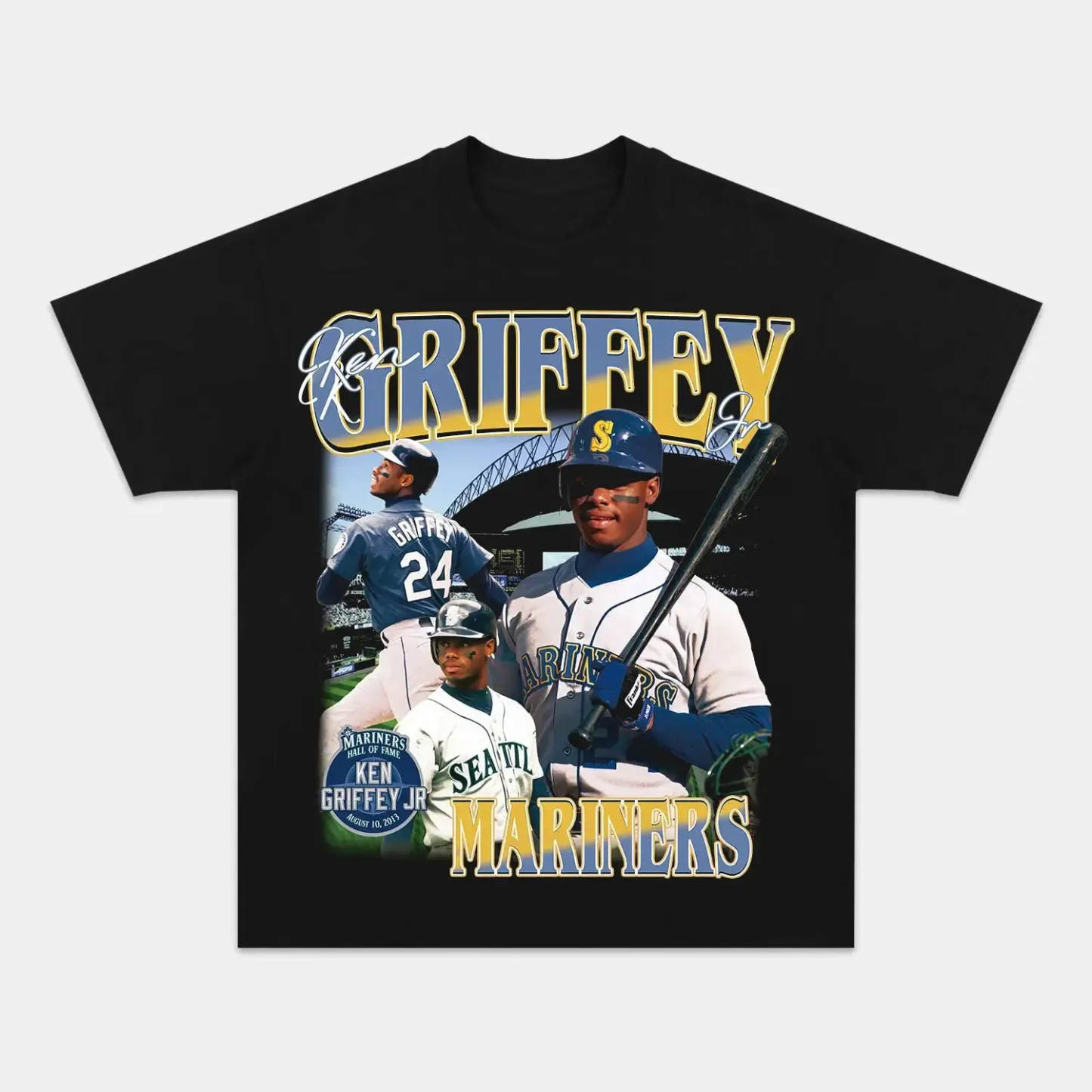 T-Shirt KEN GRIFFEY JR Graphic Unisex-Adult Cotton Washed | TIDESENCE