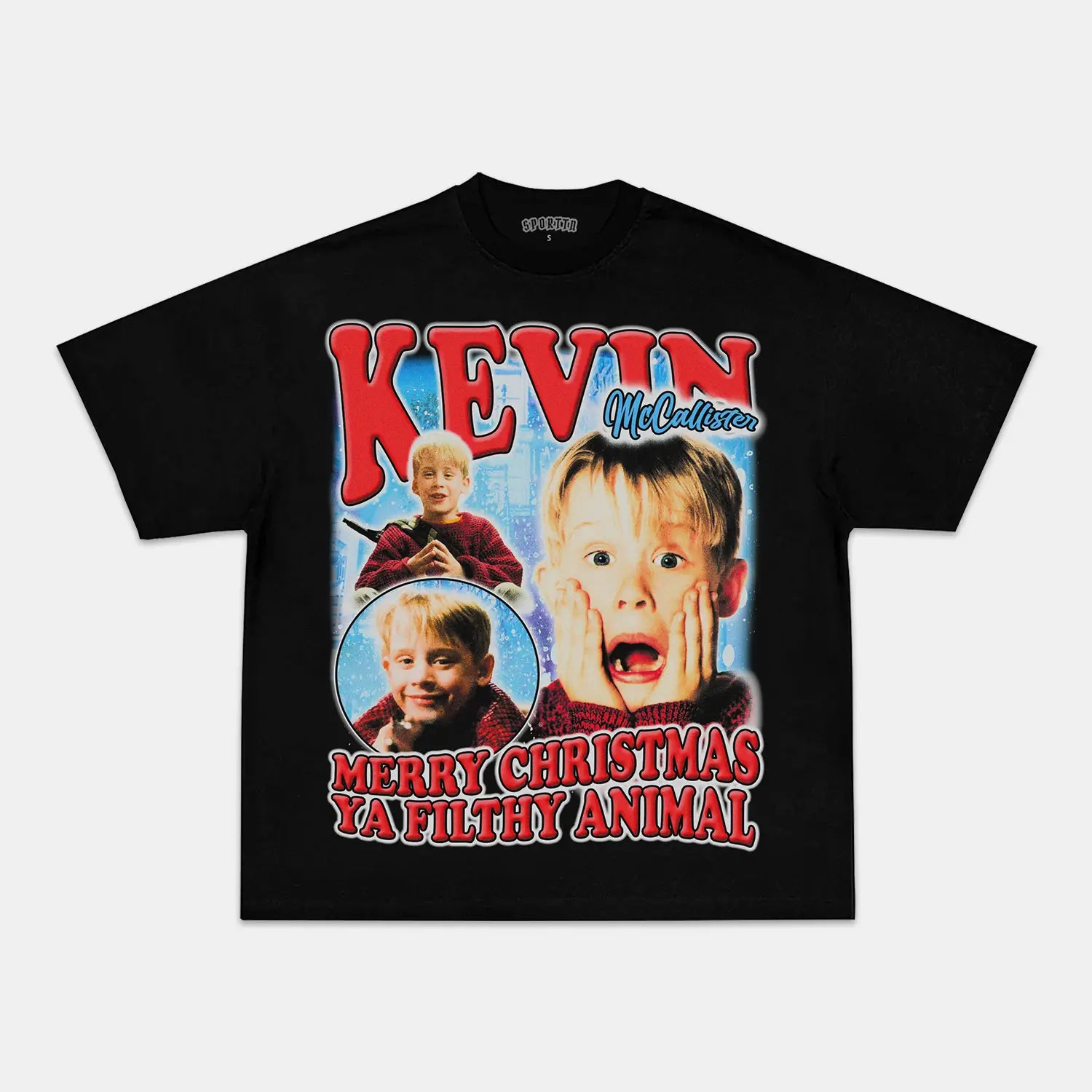 Unisex-Adult Ultra Cotton Washed T-Shirt Graphic KEVIN MCCALLISTER TEE 