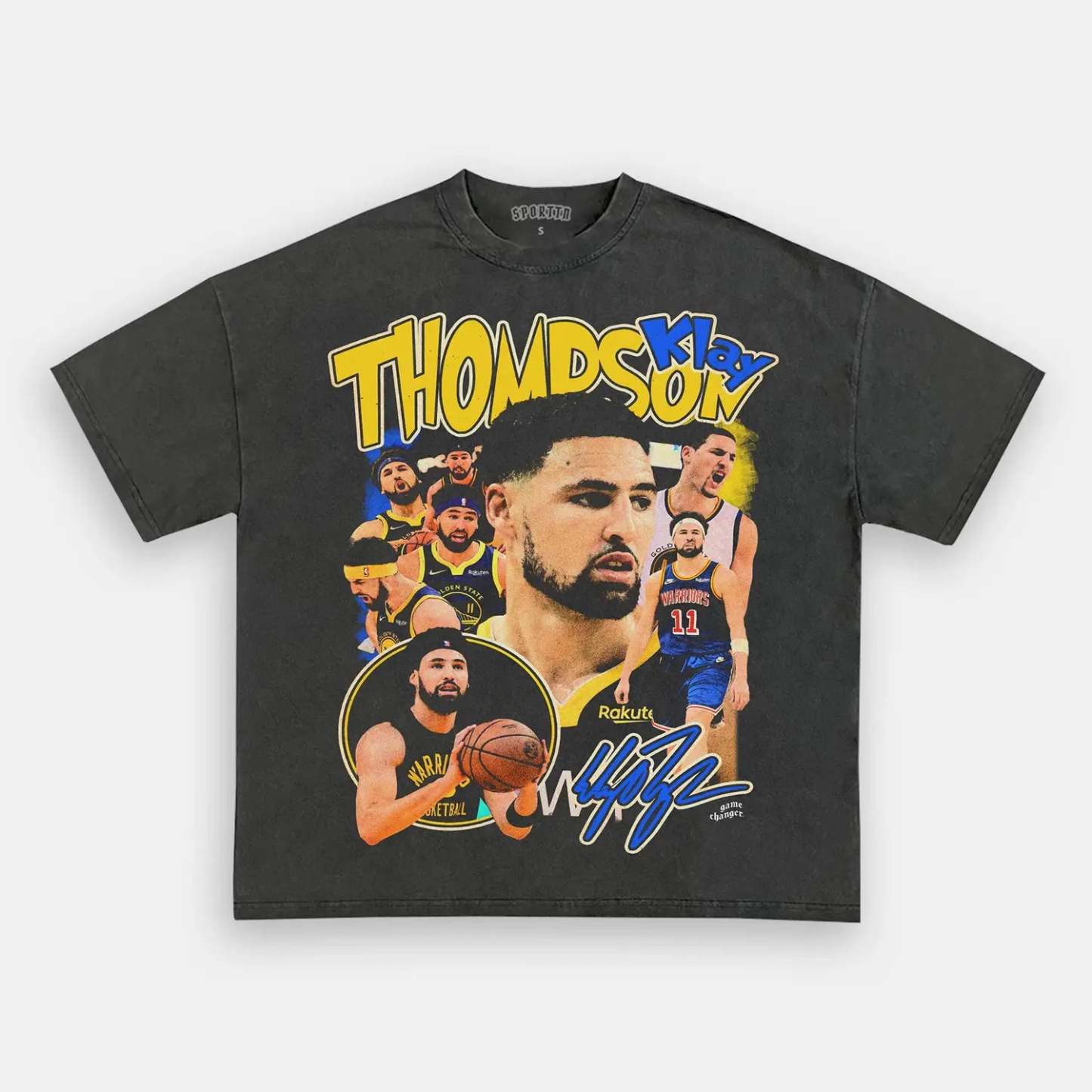 Unisex-Adult Ultra Cotton Washed T-Shirt Graphic KLAY THOMPSON TEE