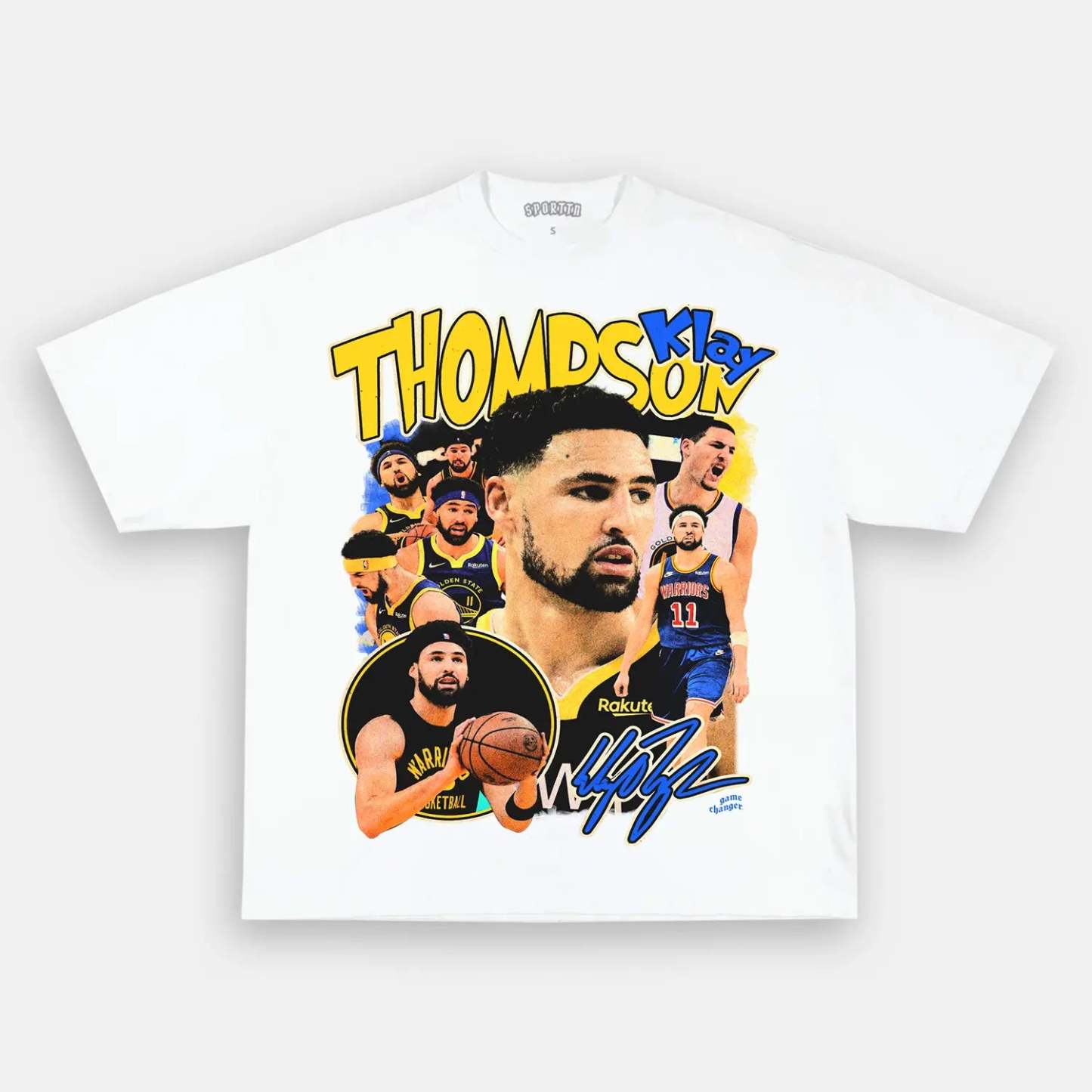 Unisex-Adult Ultra Cotton Washed T-Shirt Graphic KLAY THOMPSON TEE