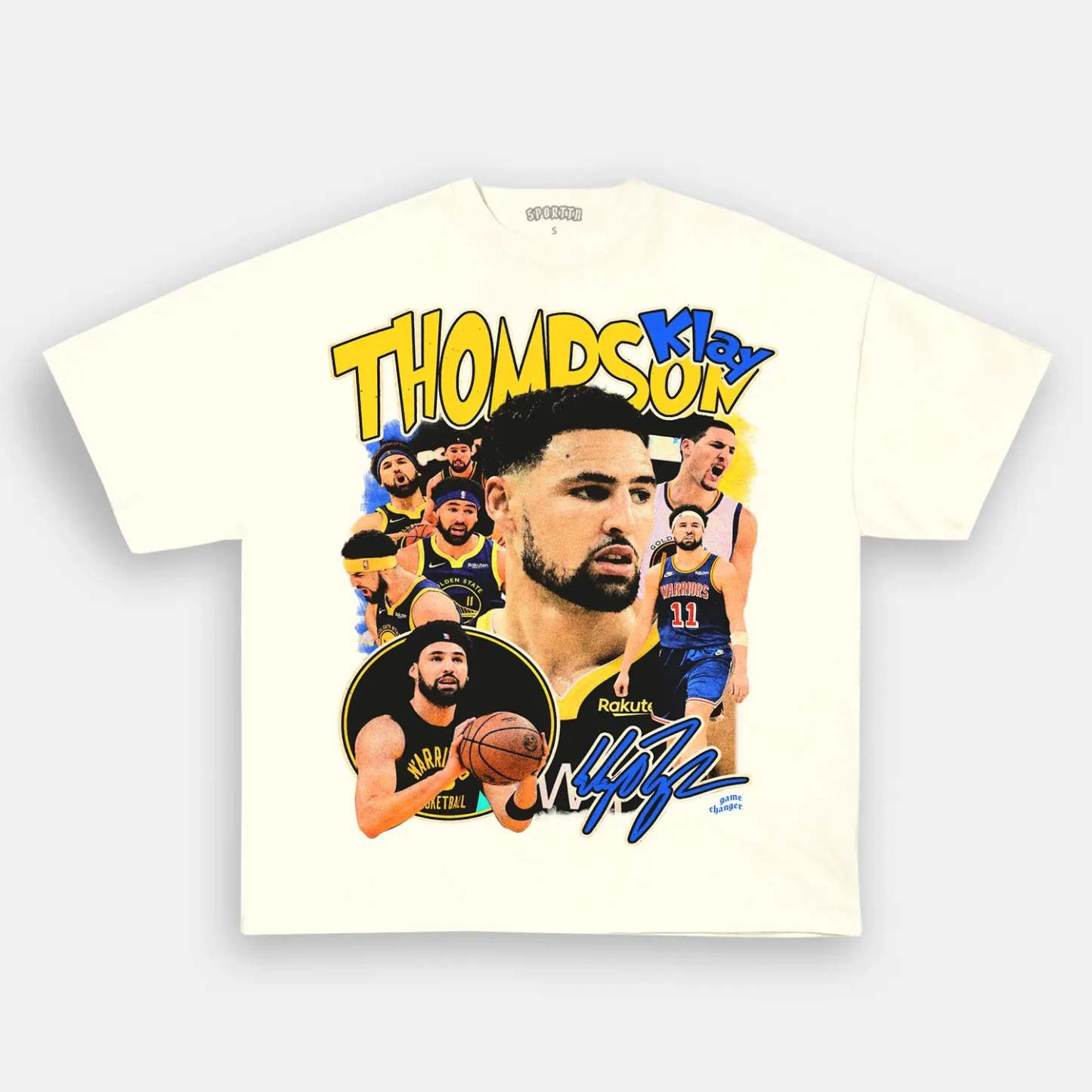Unisex-Adult Ultra Cotton Washed T-Shirt Graphic KLAY THOMPSON TEE