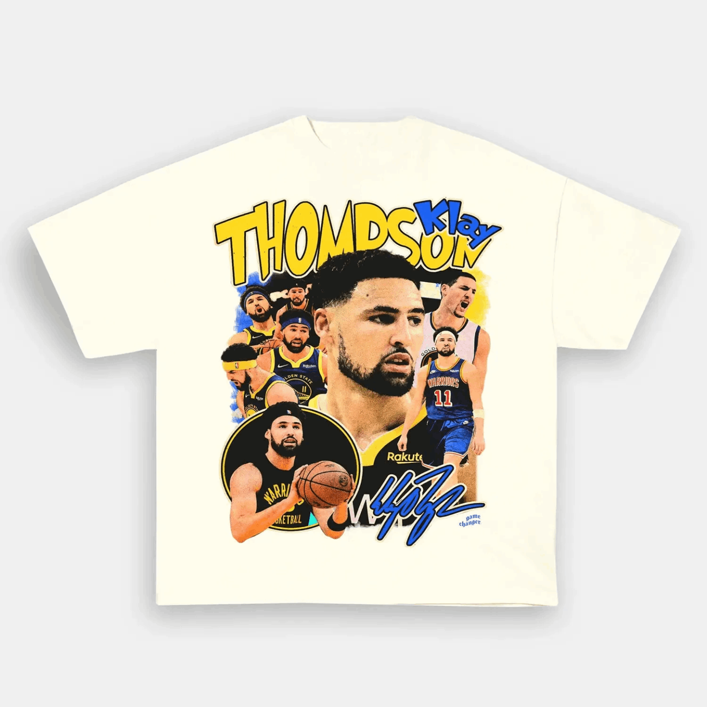 Unisex-Adult Ultra Cotton Washed T-Shirt Graphic KLAY THOMPSON TEE