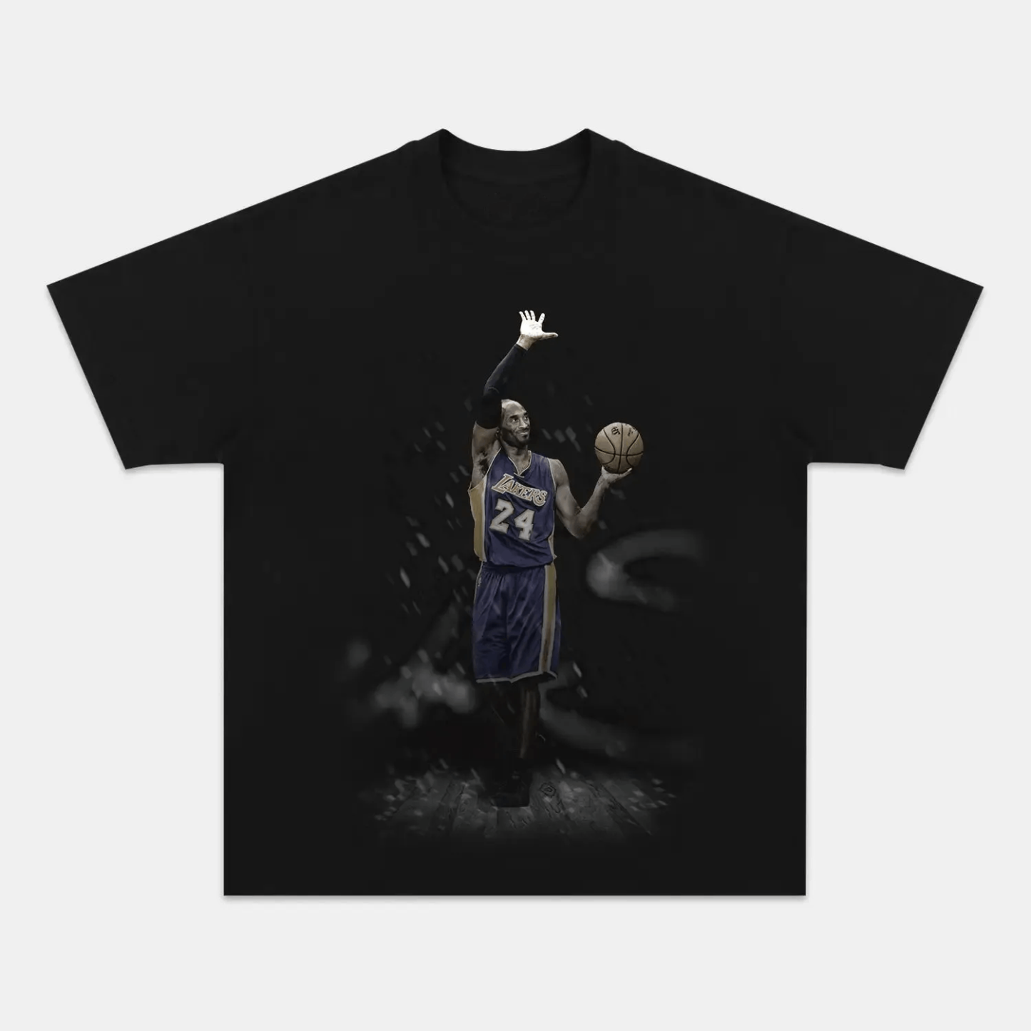 Unisex-Adult Ultra Cotton Washed T-Shirt Graphic KOBE BRYANT V4 TEE 