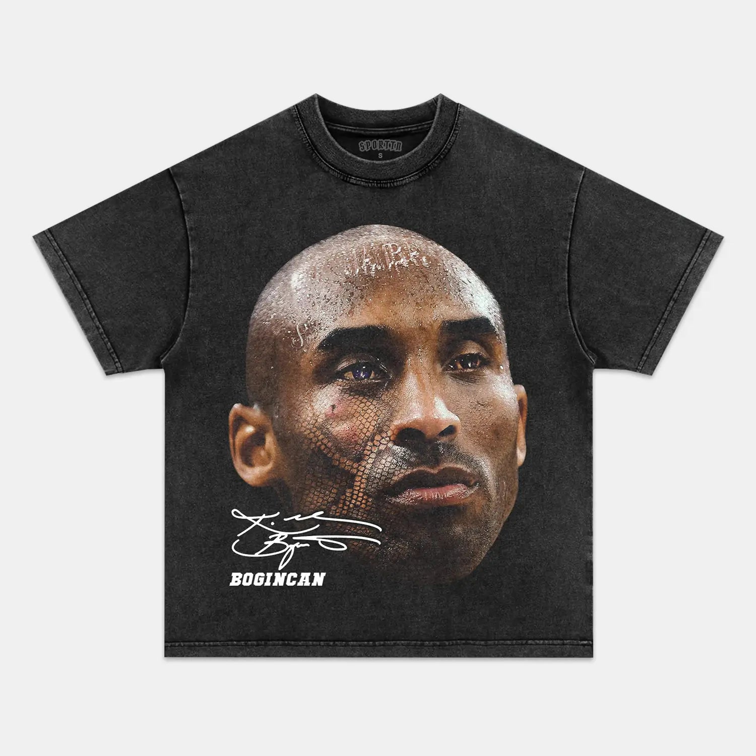 Unisex-Adult Ultra Cotton Washed T-Shirt Graphic  KOBE BRYANT VINTAGE  V2 TEE 