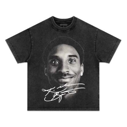 Unisex-Adult Ultra Cotton Washed T-Shirt Graphic KOBE 
