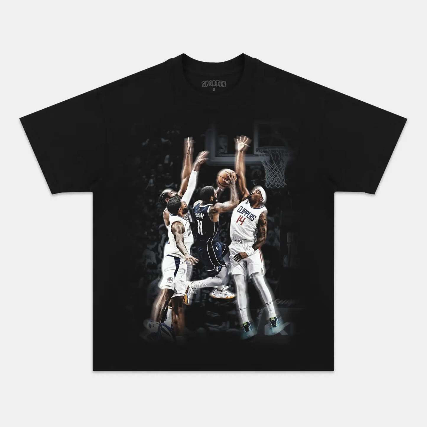 Unisex-Adult Ultra Cotton Washed T-Shirt Graphic KYRIE IRVING VINTAGE TEE