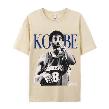 Unisex-Adult Ultra Cotton Washed T-Shirt Graphic KOBE TEE