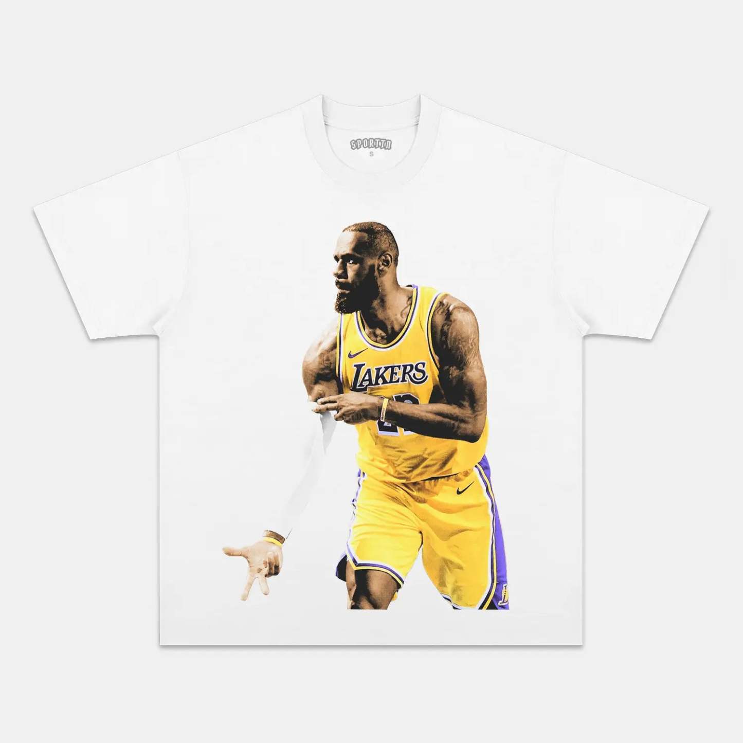 Unisex-Adult Ultra Cotton Washed T-Shirt Graphic LEBRON 3 VINTAGE TEE