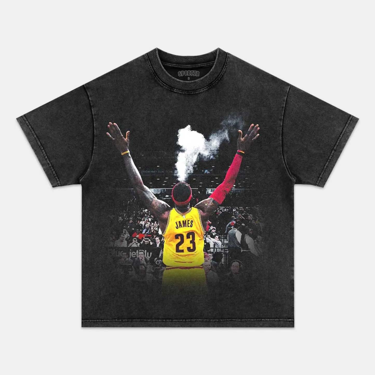 Unisex-Adult Ultra Cotton Washed T-Shirt Graphic LEBRON JAMES 7.13 VINTAGE TEE