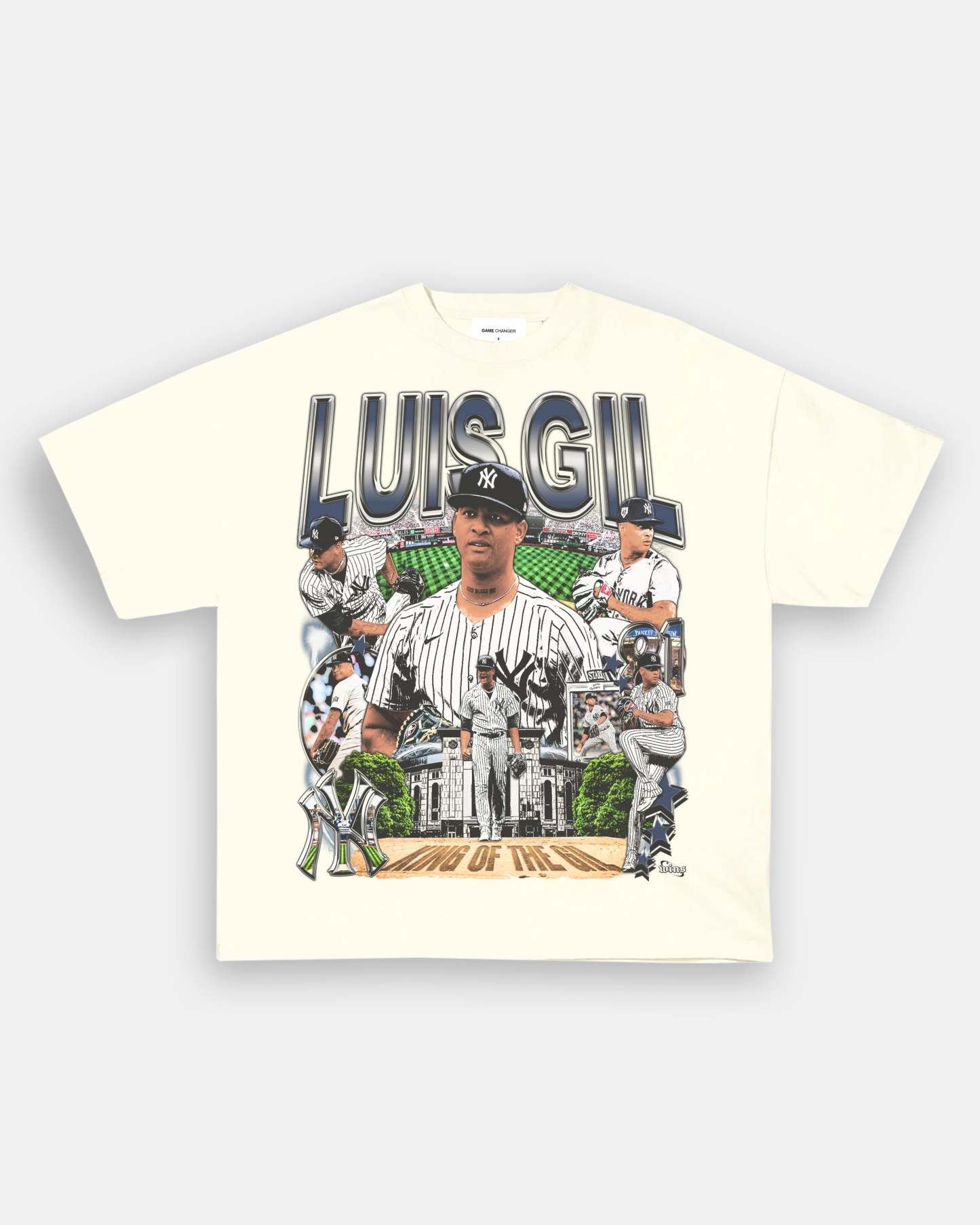 Unisex-Adult Ultra Cotton Washed T-Shirt Graphic LUIS GIL TEE
