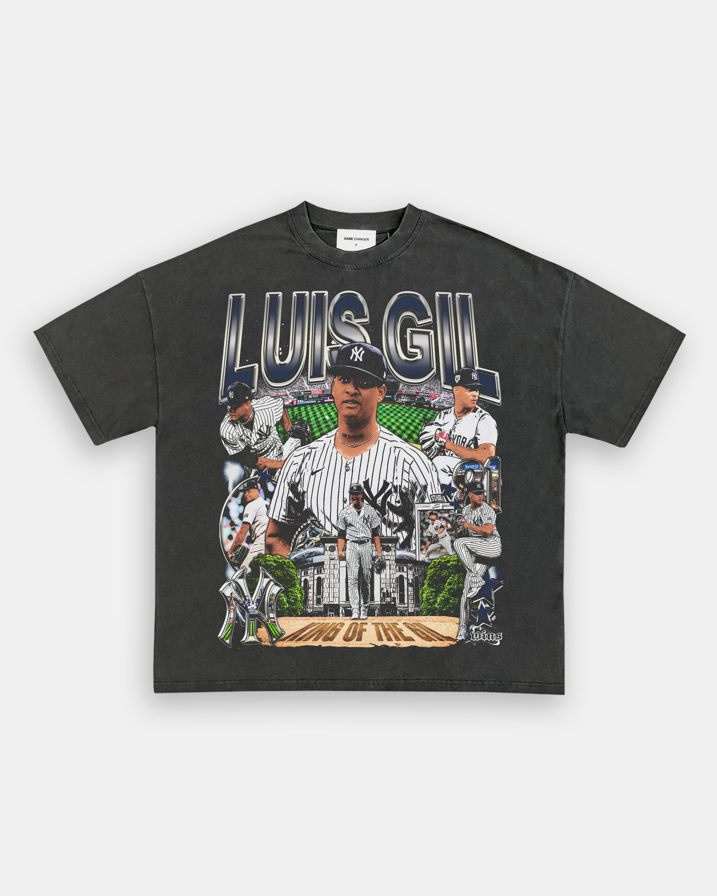 Unisex-Adult Ultra Cotton Washed T-Shirt Graphic LUIS GIL TEE