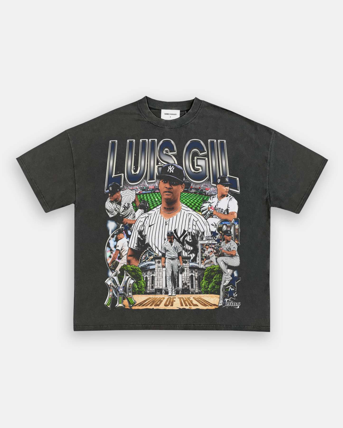Unisex-Adult Ultra Cotton Washed T-Shirt Graphic LUIS GIL TEE