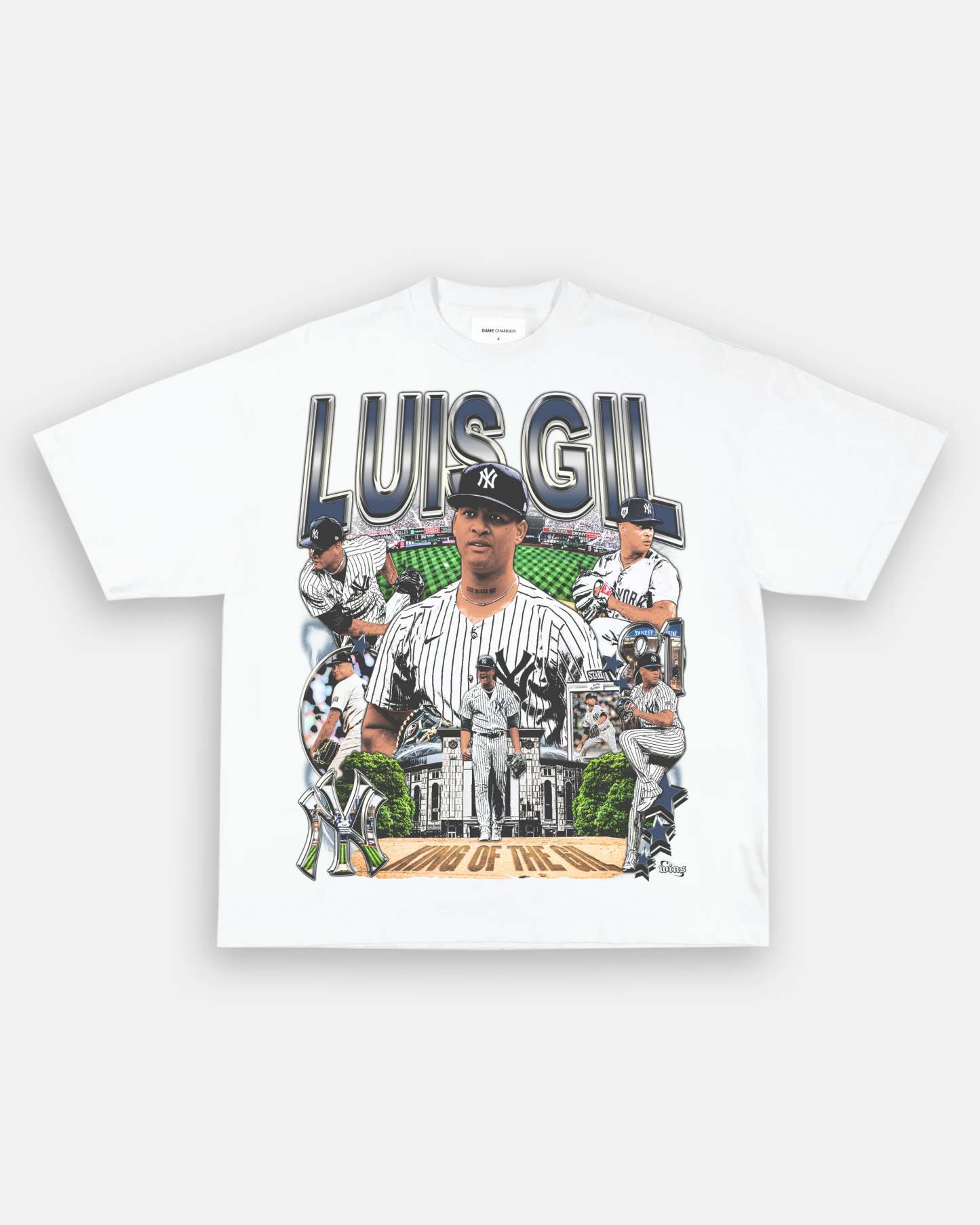 Unisex-Adult Ultra Cotton Washed T-Shirt Graphic LUIS GIL TEE