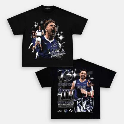 Unisex-Adult Ultra Cotton Washed T-Shirt Graphic  LUKA 73PTS TEE - [DS] 