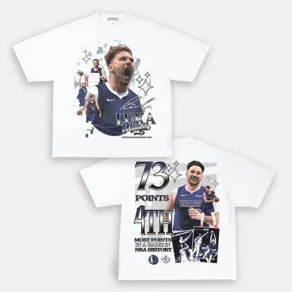 Unisex-Adult Ultra Cotton Washed T-Shirt Graphic  LUKA 73PTS TEE - [DS] 