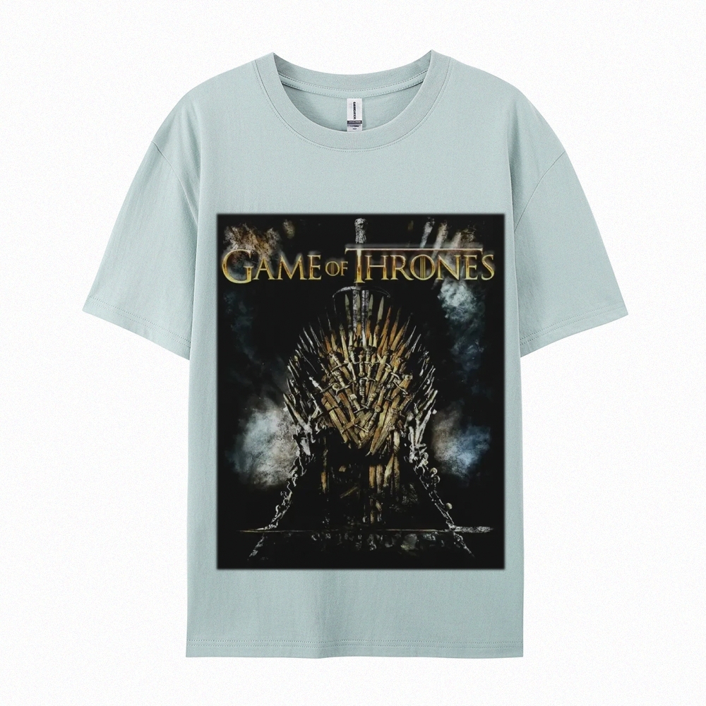 Unisex-Adult Ultra Cotton Washed T-Shirt Graphic GAME OF THRONES TEE 