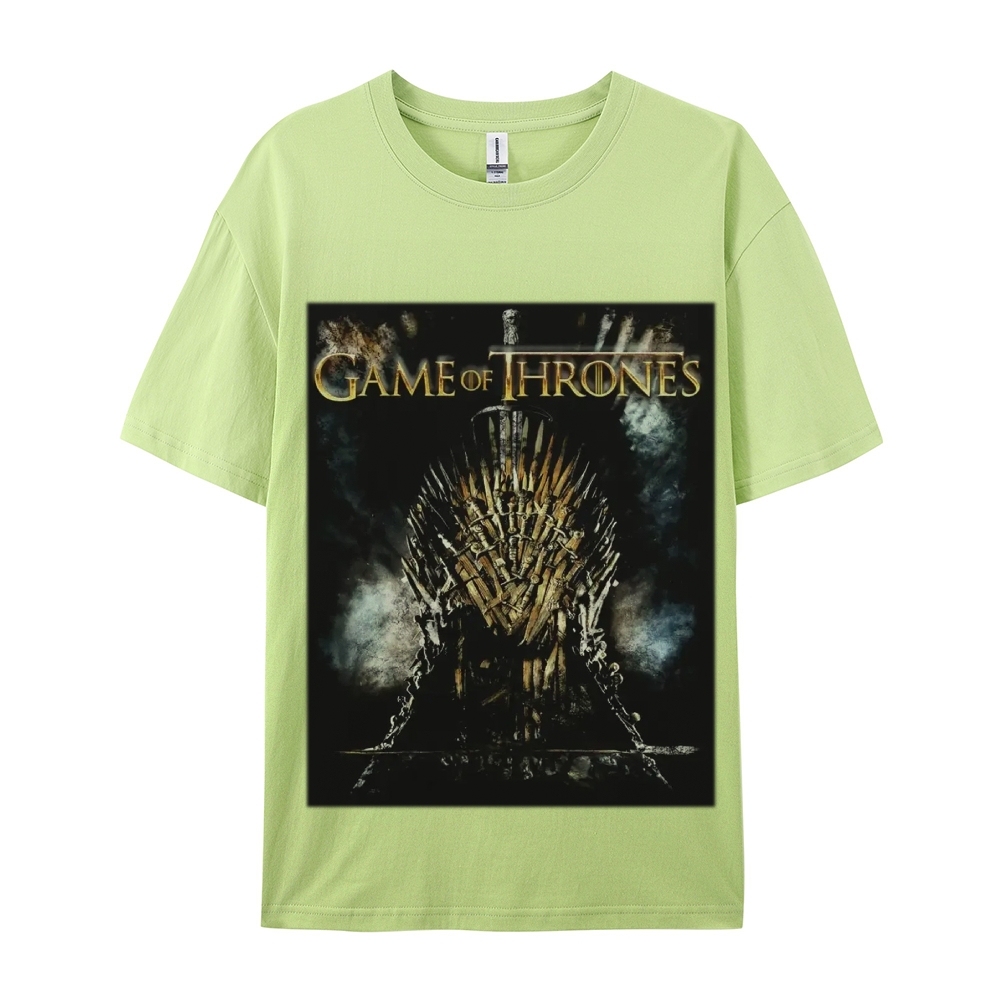 Unisex-Adult Ultra Cotton Washed T-Shirt Graphic GAME OF THRONES TEE 