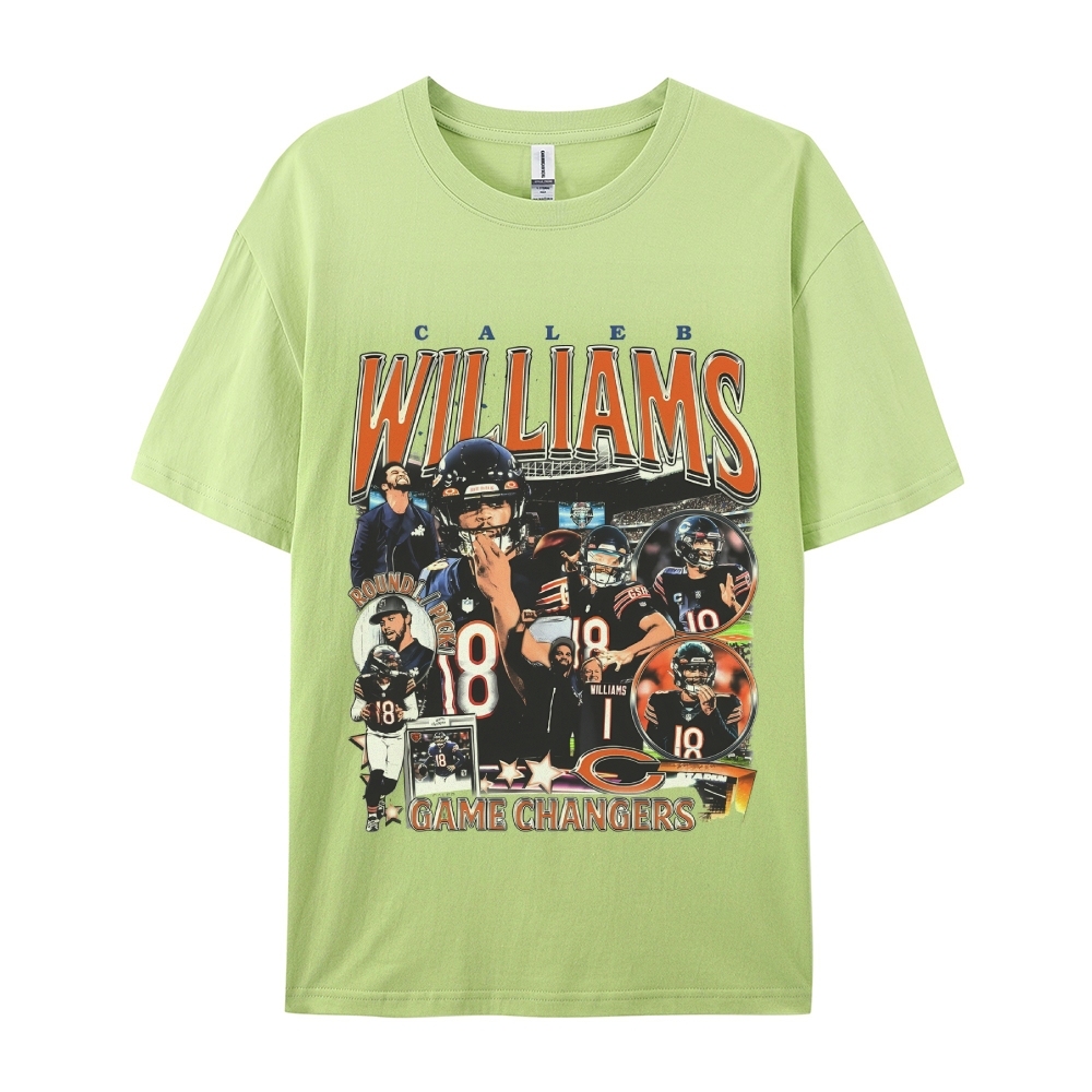 Unisex-Adult Ultra Cotton Washed T-Shirt Graphic CALEB WILLIAMS - BEARS TEE 