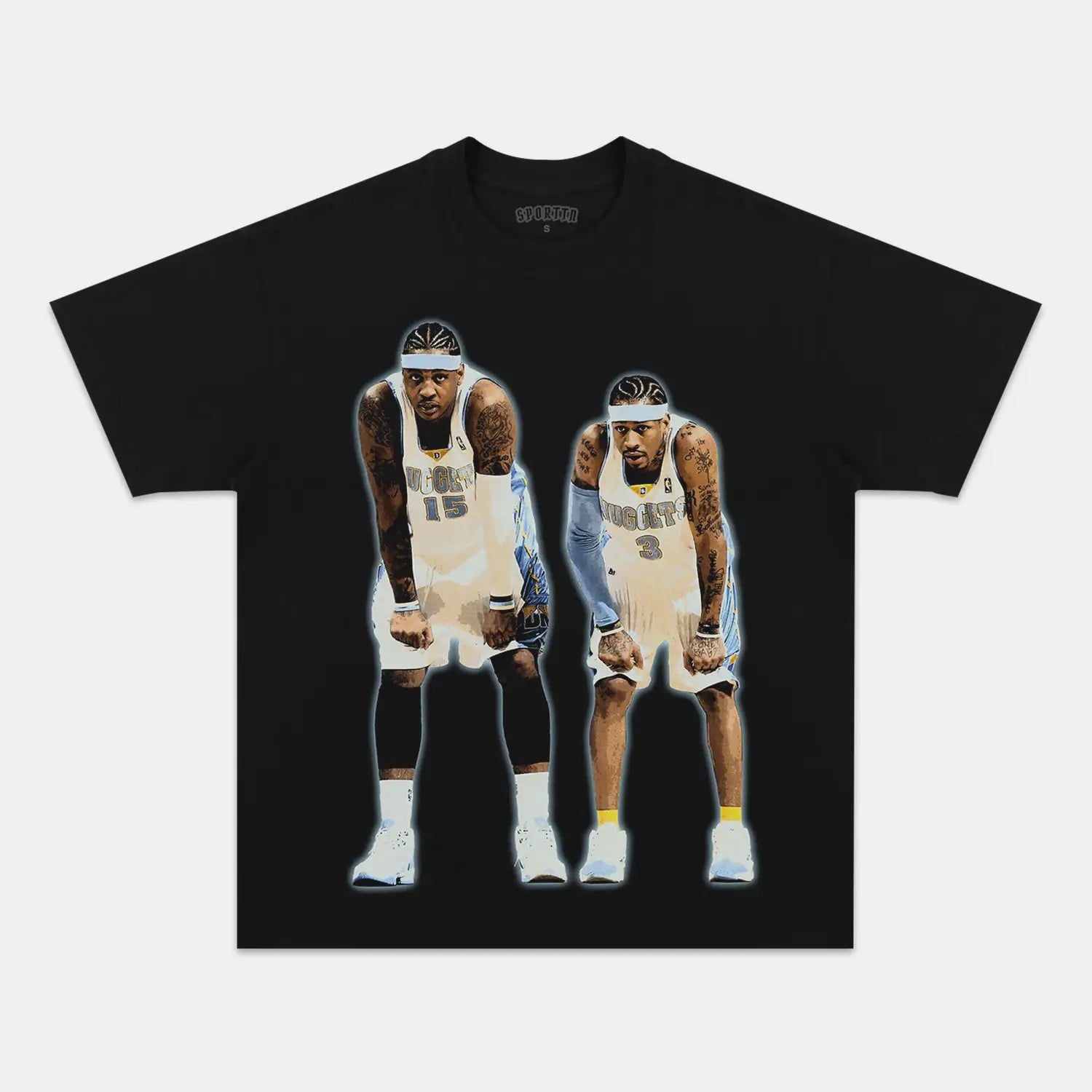 Unisex-Adult Ultra Cotton Washed T-Shirt Graphic  MELO X AI TEE 