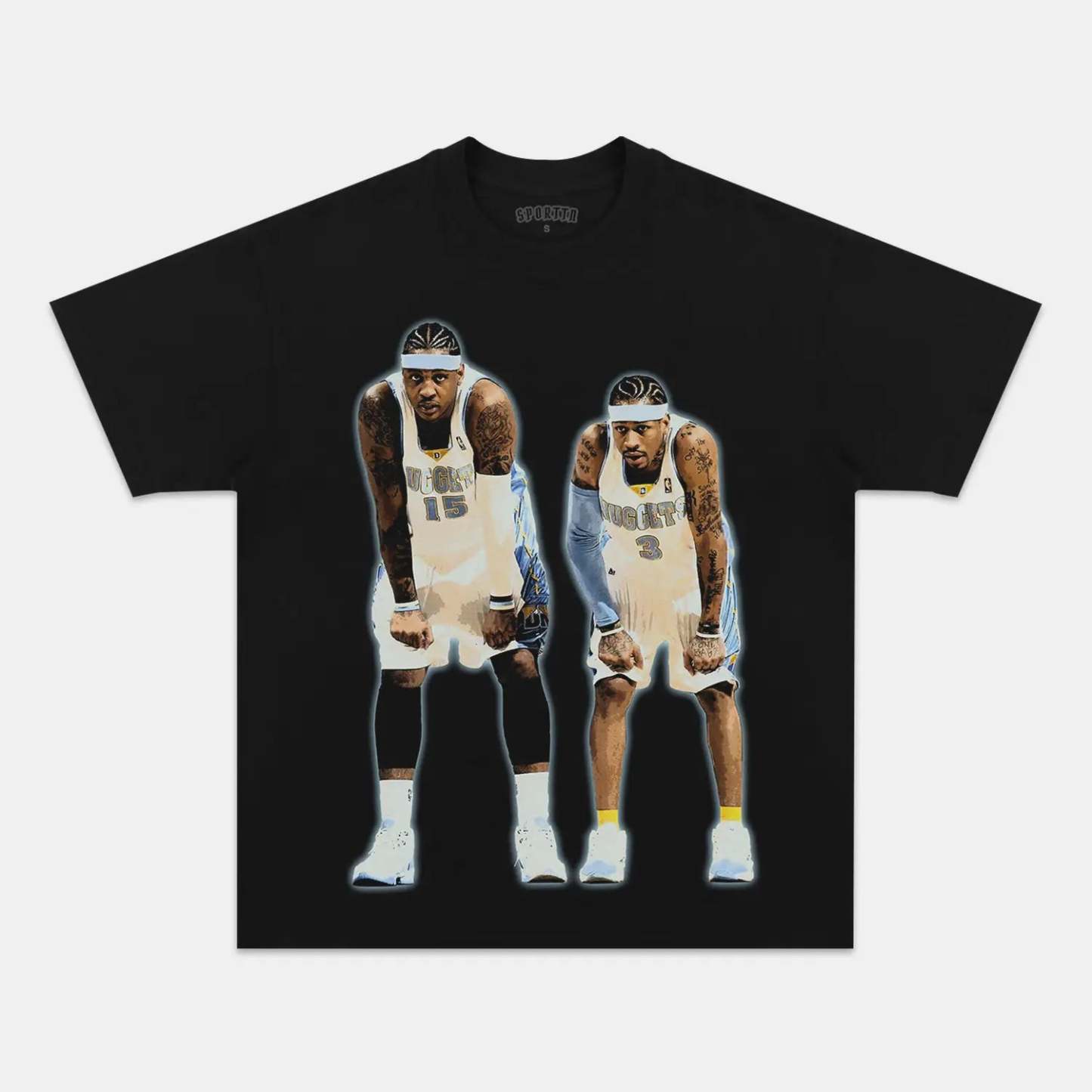 Unisex-Adult Ultra Cotton Washed T-Shirt Graphic MELO X AI TEE