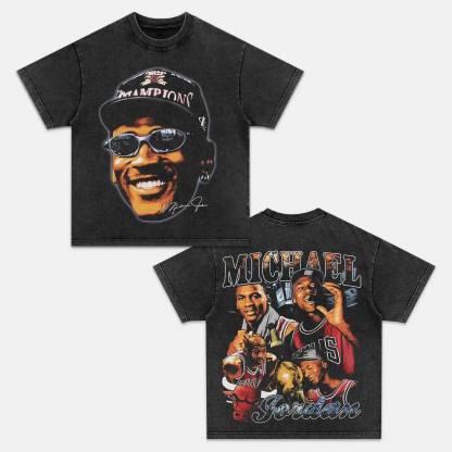Unisex-Adult Ultra Cotton Washed T-Shirt Graphic MICHAEL JORDAN 3 TEE 