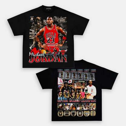 Unisex-Adult Ultra Cotton Washed T-Shirt Graphic MICHAEL JORDAN 2 TEE 