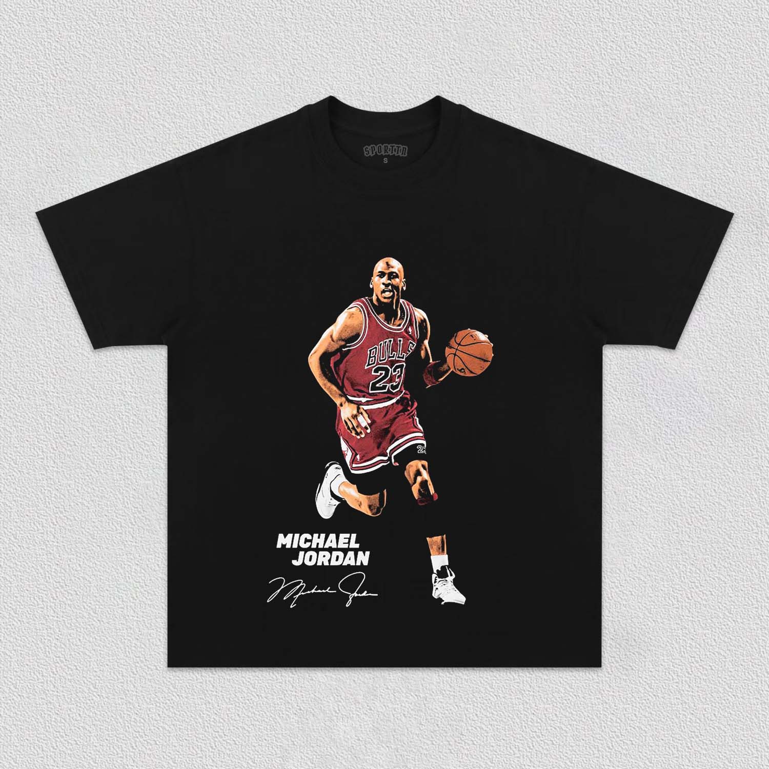 Unisex-Adult Ultra Cotton Washed T-Shirt Graphic  MICHAEL JORDAN TEE 