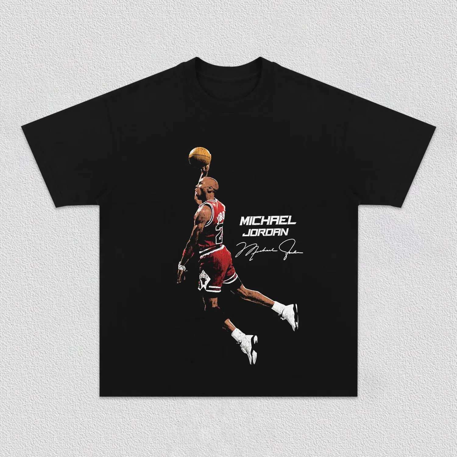 T-Shirt MICHAEL JORDAN Graphic Unisex-Adult Cotton Washed | TIDESENCE